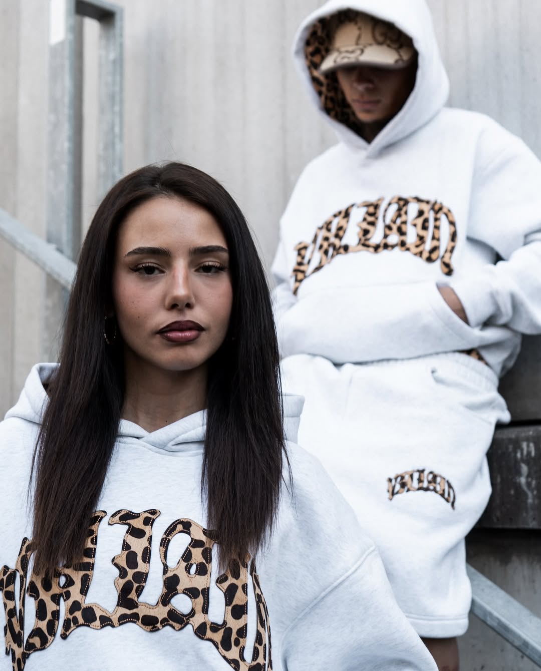 WHITE LEOPARD TRACKSUIT